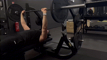 Développé couché barre